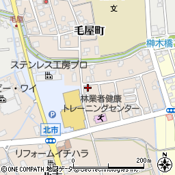 福井県勝山市毛屋町1414周辺の地図