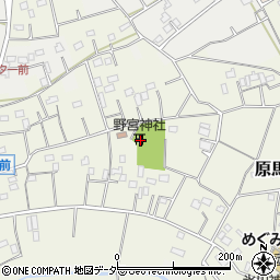 埼玉県鴻巣市原馬室806周辺の地図