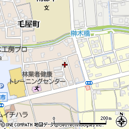 福井県勝山市毛屋町1602周辺の地図