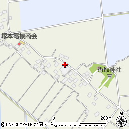 茨城県常総市十花町145周辺の地図