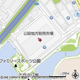 有限会社富沢商店　土浦公設卸売市場店周辺の地図