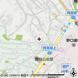 茨城県稲敷郡阿見町青宿720-1周辺の地図