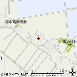 茨城県常総市十花町147周辺の地図