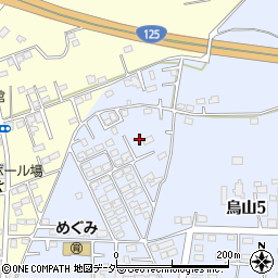 茨城県土浦市烏山5丁目2231周辺の地図