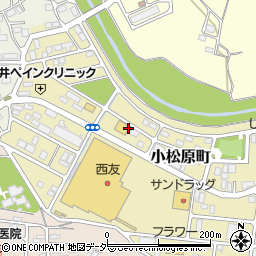 埼玉県東松山市小松原町12-10周辺の地図