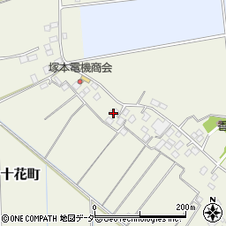 茨城県常総市十花町170周辺の地図