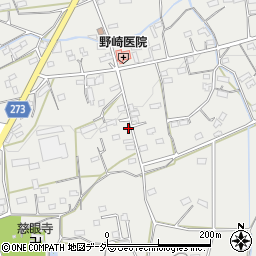 埼玉県比企郡小川町青山1462-10周辺の地図