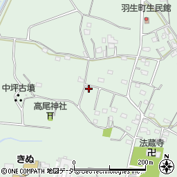 茨城県常総市羽生町897周辺の地図