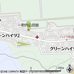 福井県福井市グリーンハイツ1丁目200周辺の地図