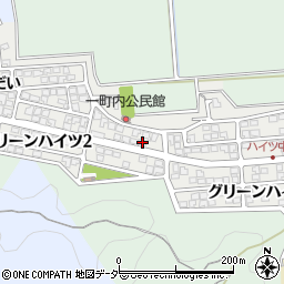 福井県福井市グリーンハイツ1丁目202周辺の地図