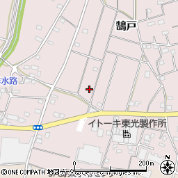 茨城県坂東市鵠戸506-2周辺の地図