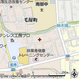 福井県勝山市毛屋町1209周辺の地図