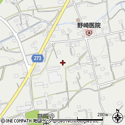 埼玉県比企郡小川町青山1487-2周辺の地図