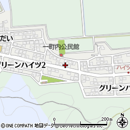 福井県福井市グリーンハイツ1丁目203周辺の地図