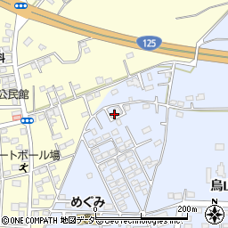茨城県土浦市烏山5丁目2218周辺の地図