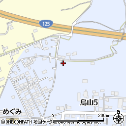 茨城県土浦市烏山5丁目2102周辺の地図
