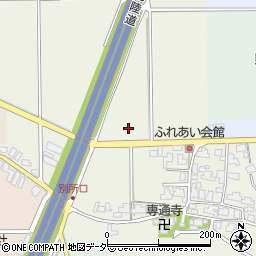 福井県福井市荒木別所町周辺の地図