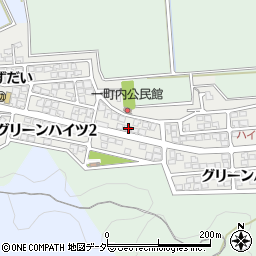 福井県福井市グリーンハイツ1丁目204周辺の地図