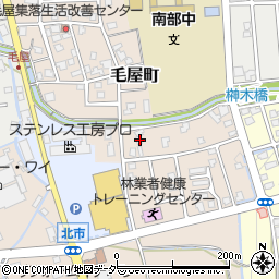 福井県勝山市毛屋町1215周辺の地図