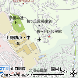 長野県諏訪市上諏訪9525周辺の地図