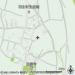 茨城県常総市羽生町745周辺の地図