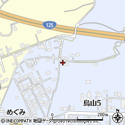 茨城県土浦市烏山5丁目2102-2周辺の地図