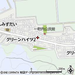 福井県福井市グリーンハイツ1丁目208周辺の地図