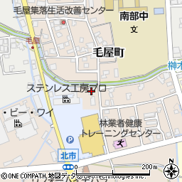 福井県勝山市毛屋町1301周辺の地図