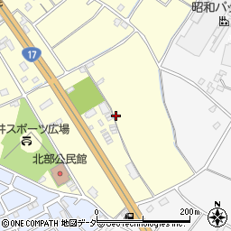 埼玉県北本市深井8丁目270周辺の地図