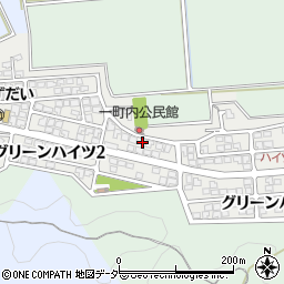 福井県福井市グリーンハイツ1丁目196周辺の地図