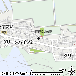福井県福井市グリーンハイツ1丁目194周辺の地図