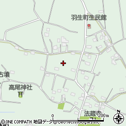 茨城県常総市羽生町823周辺の地図