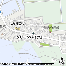 福井県福井市グリーンハイツ1丁目153周辺の地図