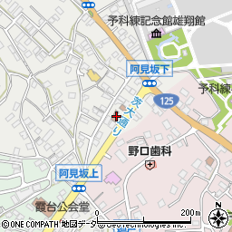 阿見青宿郵便局周辺の地図