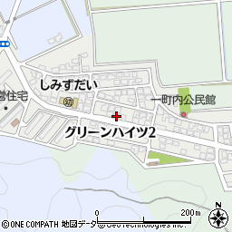 福井県福井市グリーンハイツ1丁目154周辺の地図