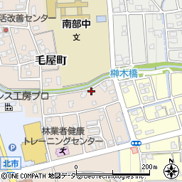 福井県勝山市毛屋町1225周辺の地図