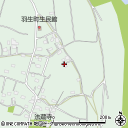 茨城県常総市羽生町542周辺の地図