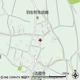 茨城県常総市羽生町751周辺の地図