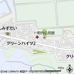 福井県福井市グリーンハイツ1丁目192周辺の地図