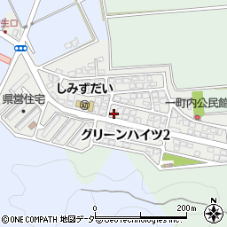 福井県福井市グリーンハイツ1丁目157周辺の地図