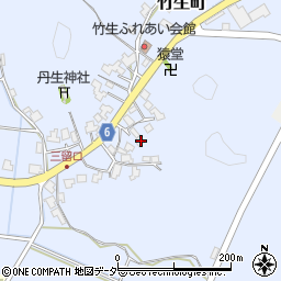 福井県福井市竹生町21周辺の地図