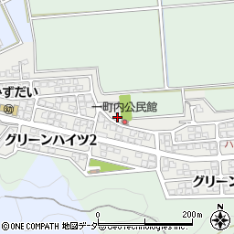 福井県福井市グリーンハイツ1丁目190周辺の地図