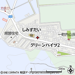 福井県福井市グリーンハイツ1丁目125周辺の地図