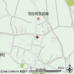 茨城県常総市羽生町750周辺の地図