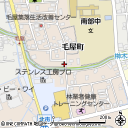 福井県勝山市毛屋町1001周辺の地図