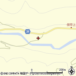 長野県松本市奈川保平357周辺の地図