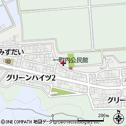福井県福井市グリーンハイツ1丁目189周辺の地図