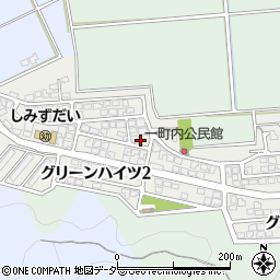 福井県福井市グリーンハイツ1丁目184周辺の地図