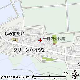 福井県福井市グリーンハイツ1丁目185周辺の地図