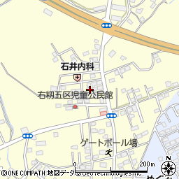 茨城県土浦市右籾2626-34周辺の地図